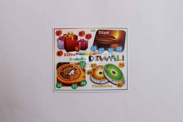 Diwali Tambola Tickets (Gifts, Diyas, Sweets & Fireworks)