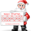 Christmas Tambola Tickets (Santa Clause)