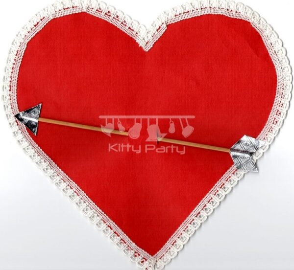 Valentines Day Tambola Tickets (Heart With Arrow)