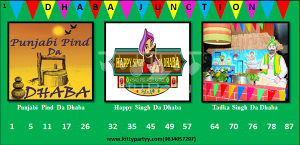 Dhaba Junction Tambola Tickets