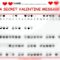 Valentine Love Theme Paper Game